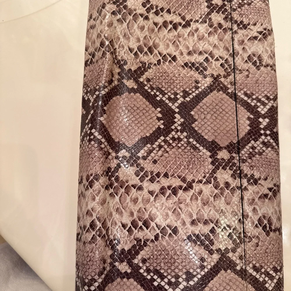 Exotic Coach embossed leather Python Snake Clutch A1493-30463.